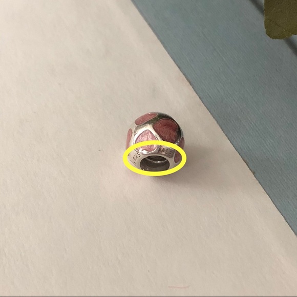 💕3/$85 “I Love You Hearts” PANDORA 925 Pink Charm - Picture 8 of 14